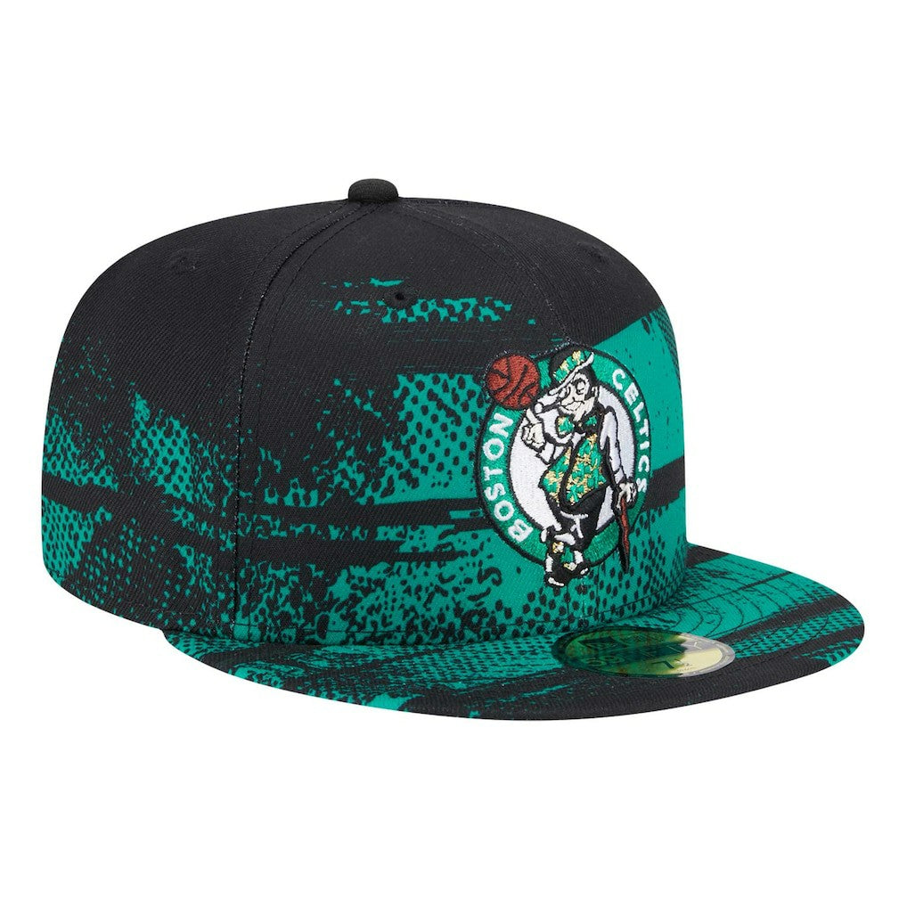 Black Boston Celtics Tip-Off 59FIFTY Fitted Hat | NBA