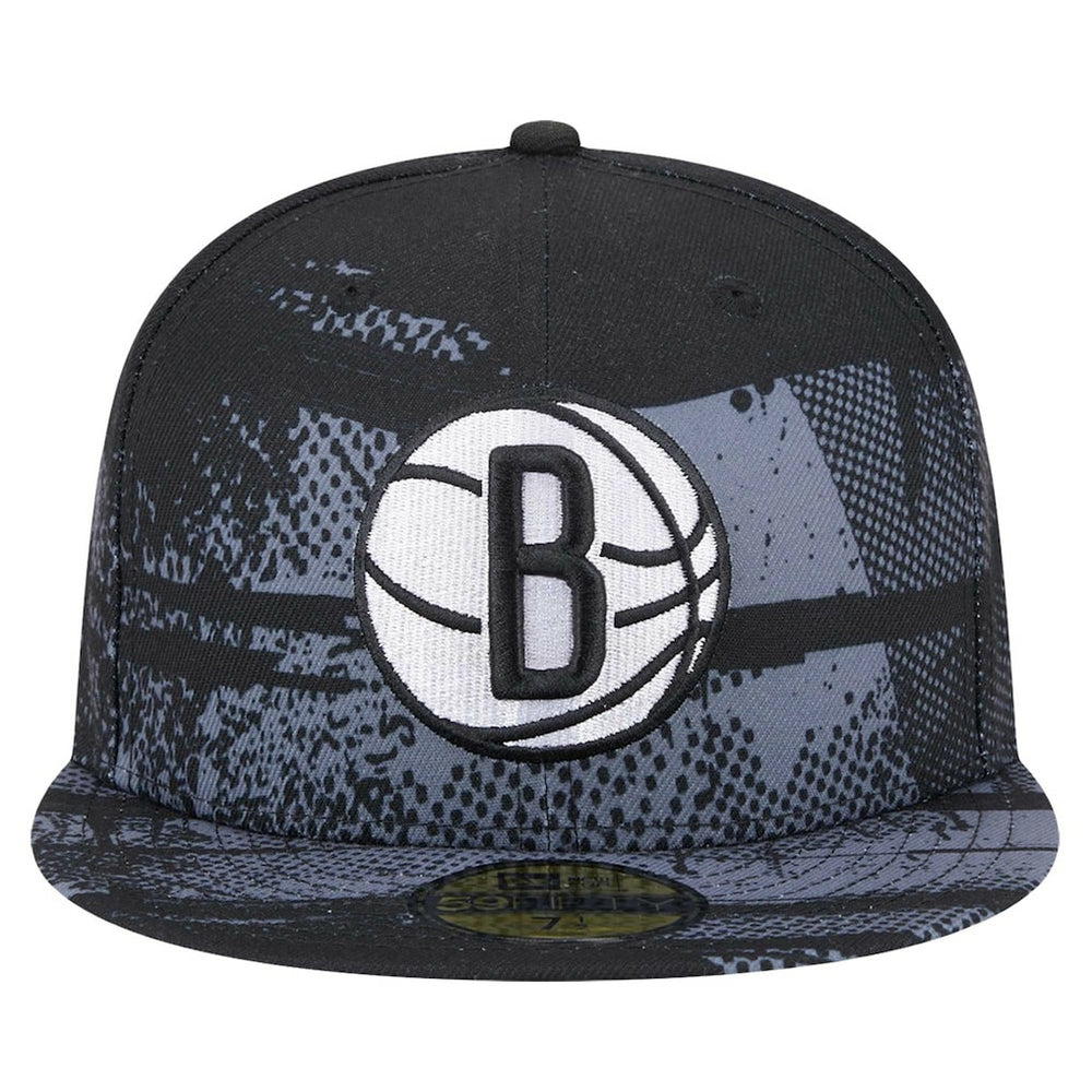 Black Brooklyn Nets Tip-Off 59FIFTY Fitted Hat | NBA