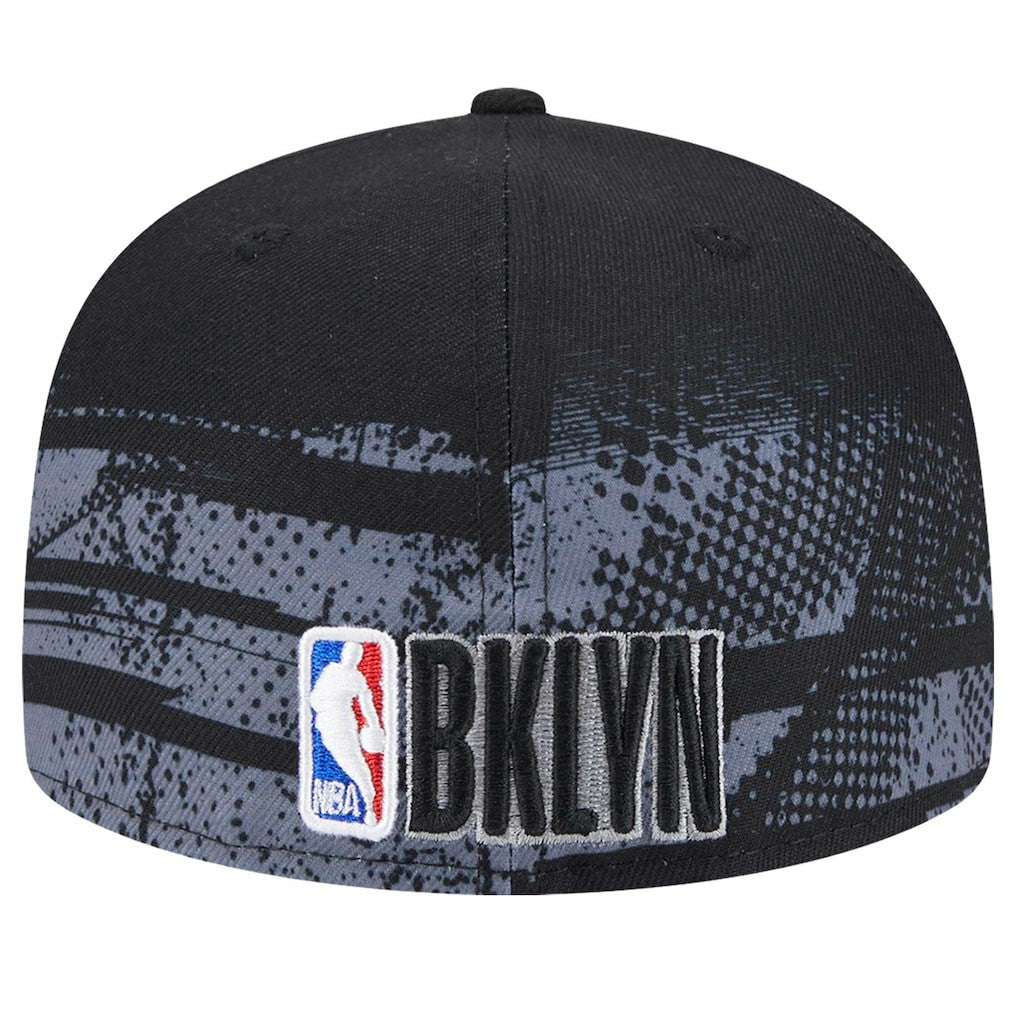Black Brooklyn Nets Tip-Off 59FIFTY Fitted Hat | NBA