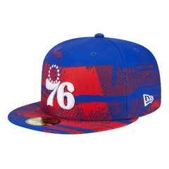 Royal Philadelphia 76ers Tip-Off 59FIFTY Fitted Hat | NBA