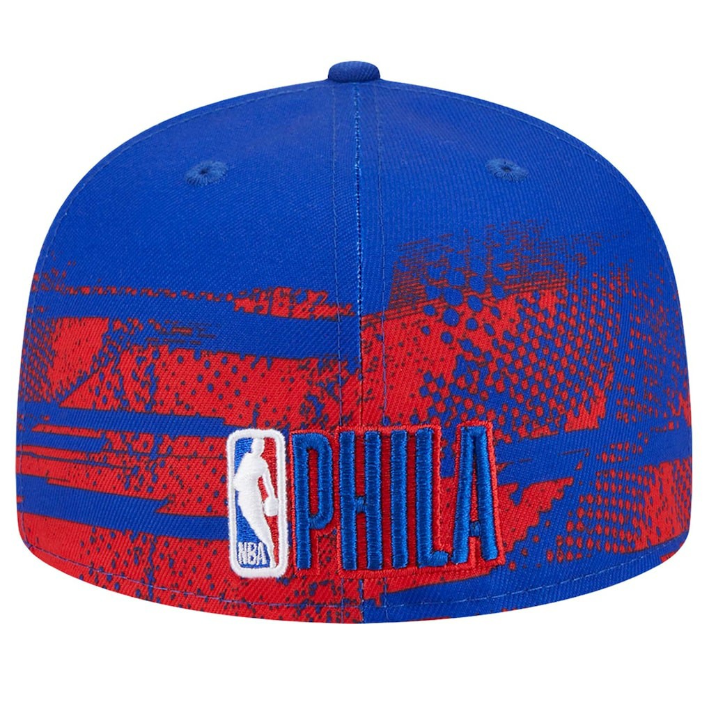 Royal Philadelphia 76ers Tip-Off 59FIFTY Fitted Hat | NBA