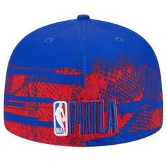 Royal Philadelphia 76ers Tip-Off 59FIFTY Fitted Hat | NBA