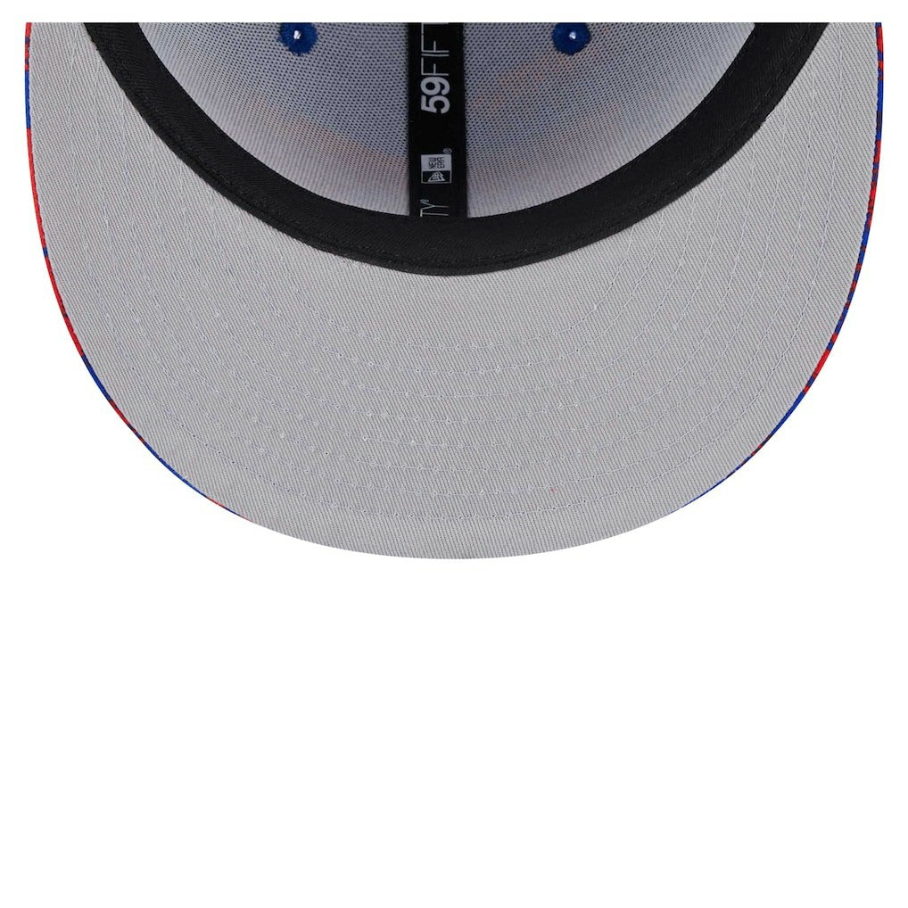 Royal Philadelphia 76ers Tip-Off 59FIFTY Fitted Hat | NBA