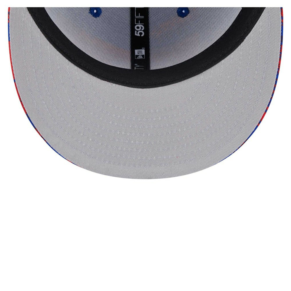 Royal Philadelphia 76ers Tip-Off 59FIFTY Fitted Hat | NBA