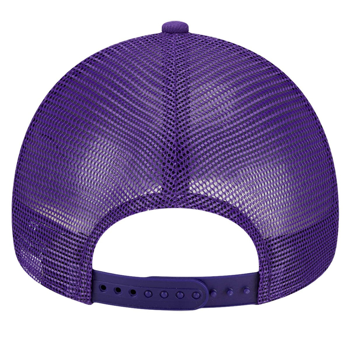 Purple/Gold Los Angeles Lakers Tip Off A-Frame Trucker 9FORTY Adjustable Hat | NBA