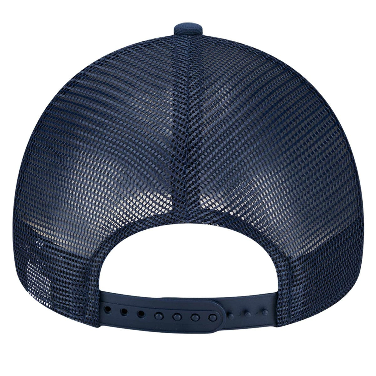 Navy/Light Blue Memphis Grizzlies Tip Off A-Frame Trucker 9FORTY Adjustable Hat | NBA