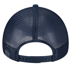 Navy/Light Blue Memphis Grizzlies Tip Off A-Frame Trucker 9FORTY Adjustable Hat | NBA