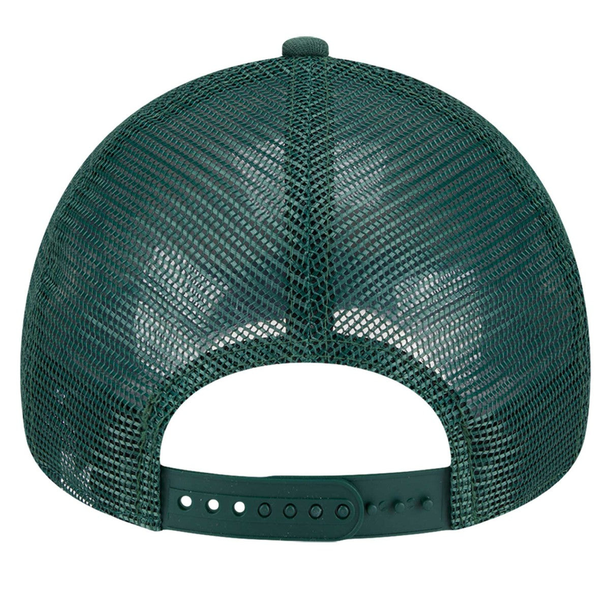 Hunter Green/Cream Milwaukee Bucks Tip Off A-Frame Trucker 9FORTY Adjustable Hat | NBA