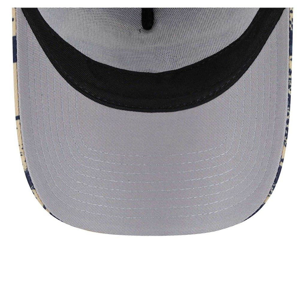 Navy/Gold New Orleans Pelicans Tip Off A-Frame Trucker 9FORTY Adjustable Hat | NBA
