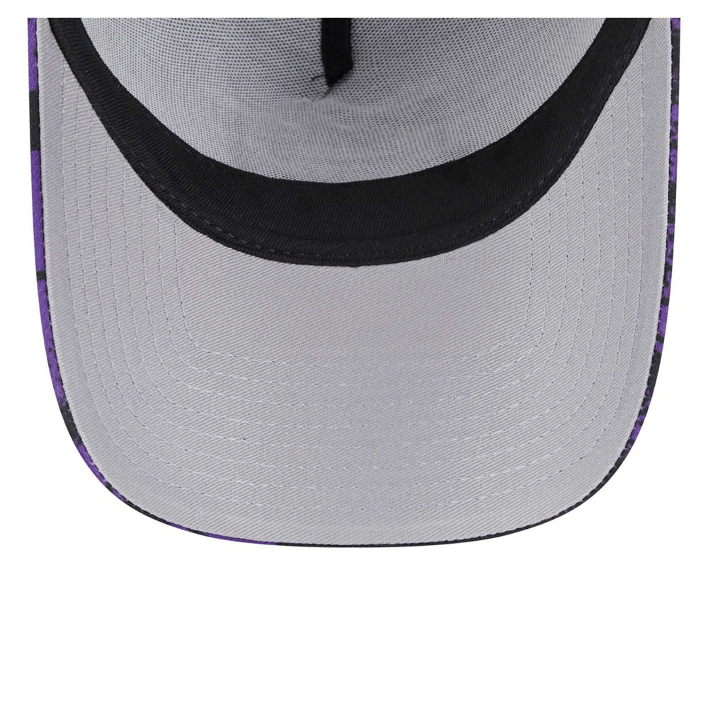 Black/Purple Sacramento Kings Tip Off A-Frame Trucker 9FORTY Adjustable Hat | NBA