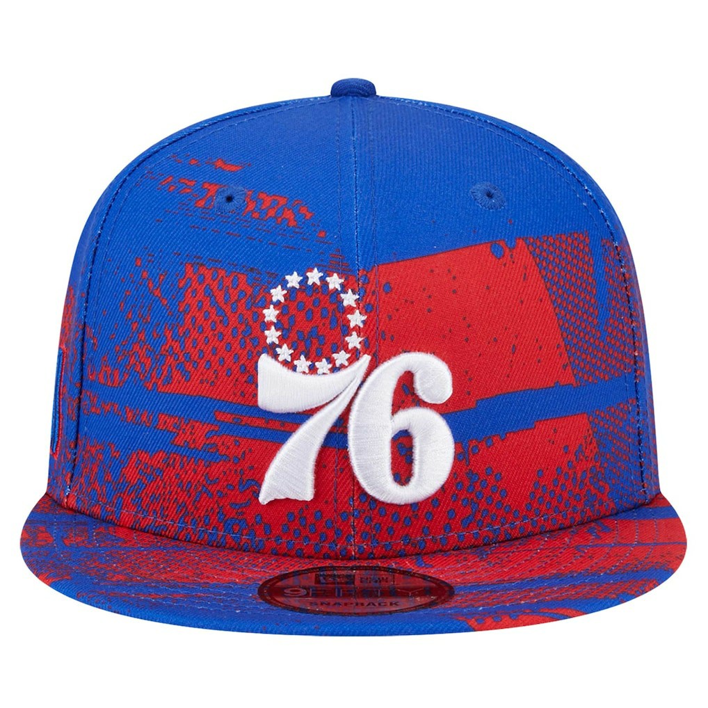 Royal Philadelphia 76ers Tip-Off 9FIFTY Snapback Hat | NBA