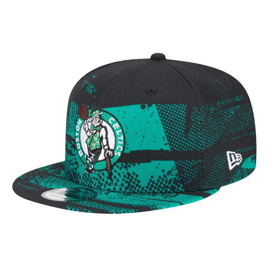 Black Boston Celtics Tip-Off 9FIFTY Snapback Hat | NBA
