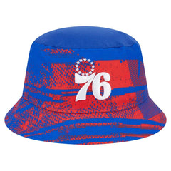 Royal/Red Philadelphia 76ers Tip-Off Bucket Hat | NBA