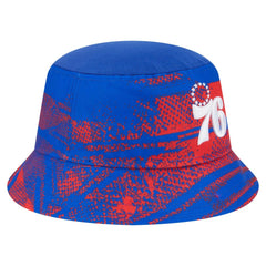 Royal/Red Philadelphia 76ers Tip-Off Bucket Hat | NBA