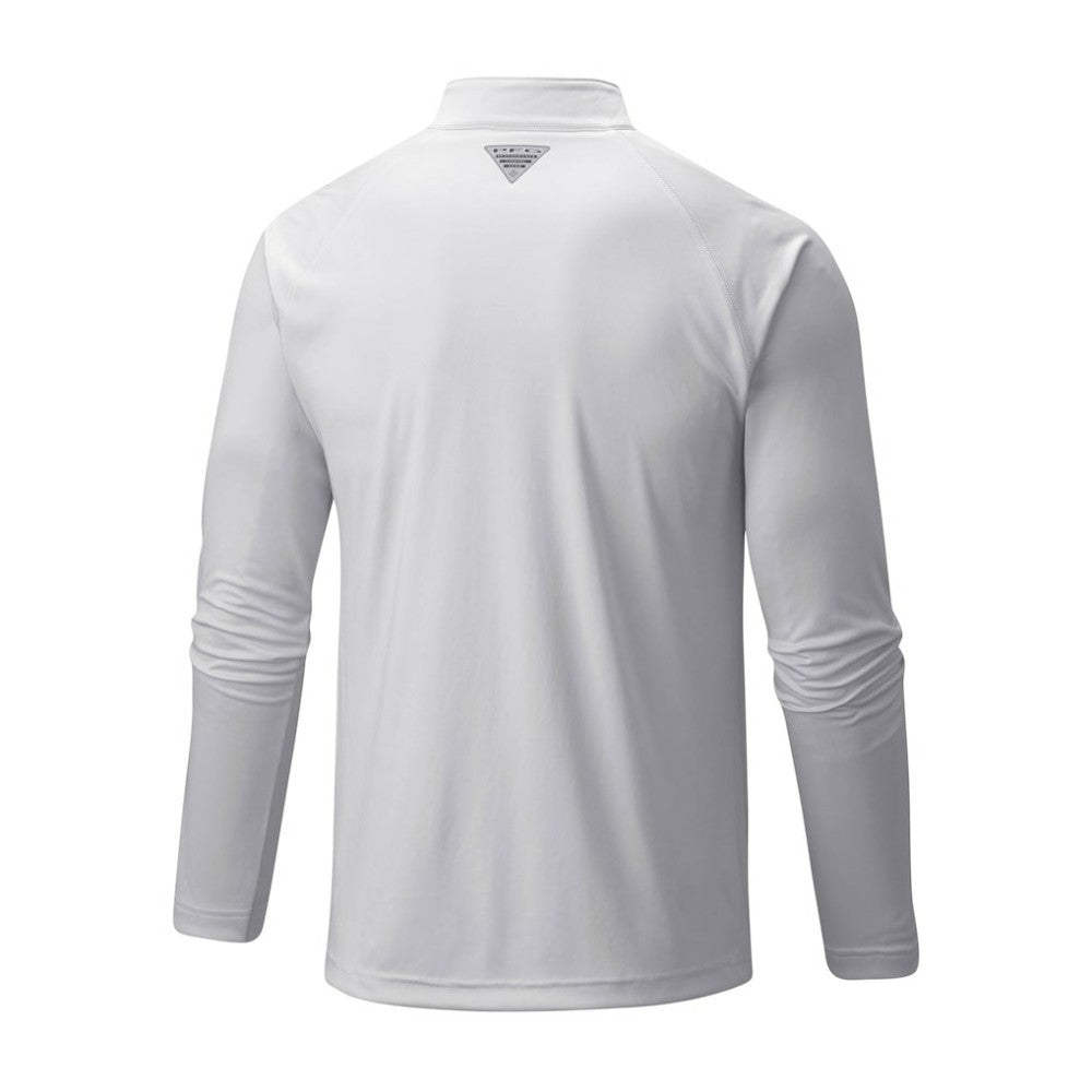 Los Angeles Dodgers Columbia Terminal Tackle Omni-Shade Raglan Quarter-Zip Pullover Top - MLB Pullover
