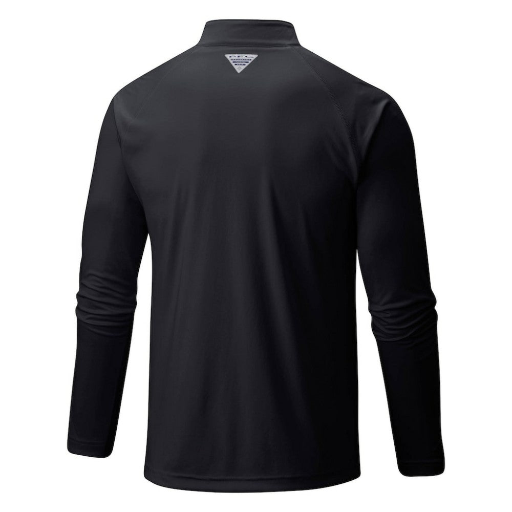 Pittsburgh Pirates Columbia Terminal Tackle Omni-Shade Raglan Quarter-Zip Pullover Top - MLB Pullover