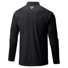 Cincinnati Reds Columbia Terminal Tackle Omni-Shade Raglan Quarter-Zip Pullover Top - MLB Pullover