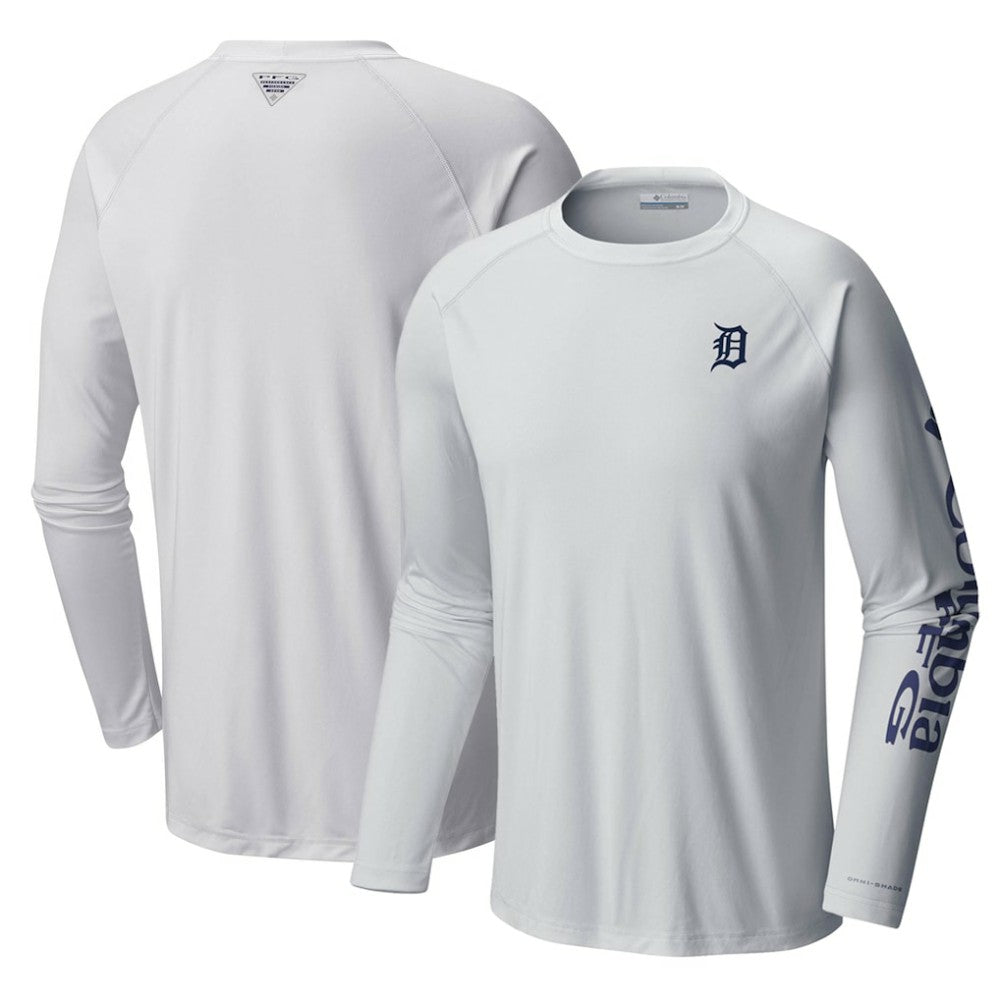 Detroit Tigers Columbia Terminal Tackle Long Sleeve T-Shirt - MLB T-shirts