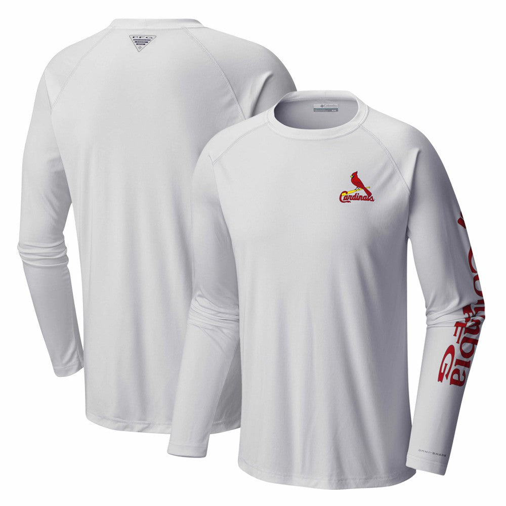 St. Louis Cardinals Columbia Terminal Tackle Long Sleeve T-Shirt - MLB T-shirts