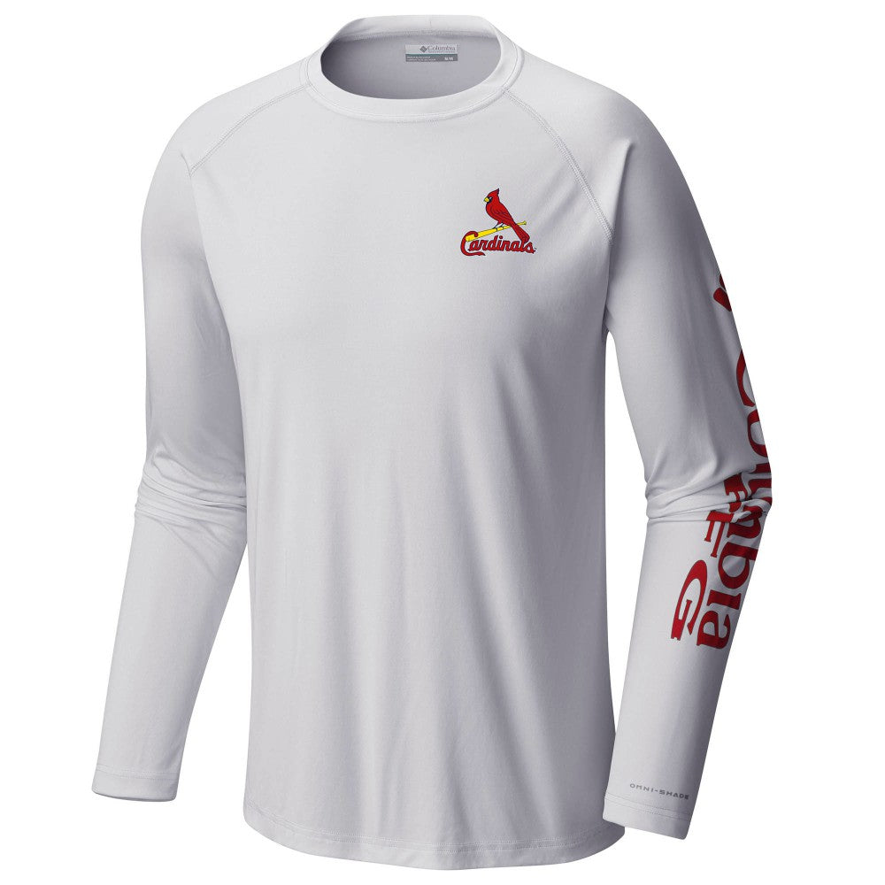 St. Louis Cardinals Columbia Terminal Tackle Long Sleeve T-Shirt - MLB T-shirts