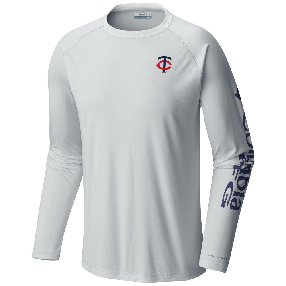 Minnesota Twins Columbia Terminal Tackle Long Sleeve T-Shirt - MLB T-shirts