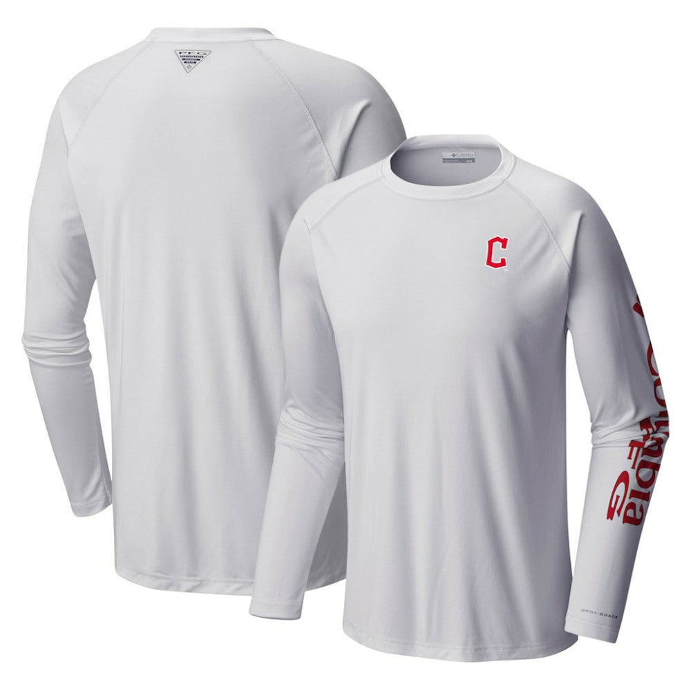 Cleveland Guardians Columbia Terminal Tackle Long Sleeve T-Shirt - MLB T-shirts