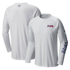 Atlanta Braves Columbia Terminal Tackle Long Sleeve T-Shirt - MLB T-shirts