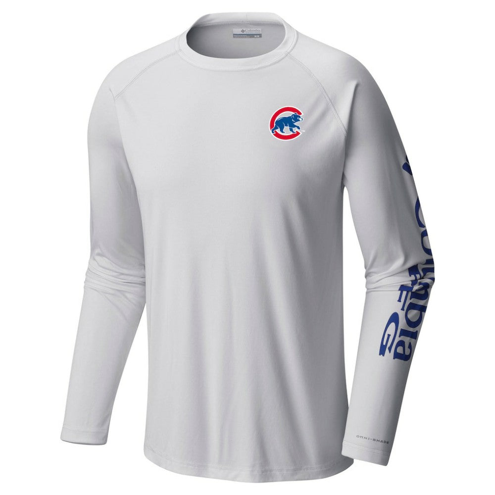 Chicago Cubs Columbia Terminal Tackle Long Sleeve T-Shirt - MLB T-shirts