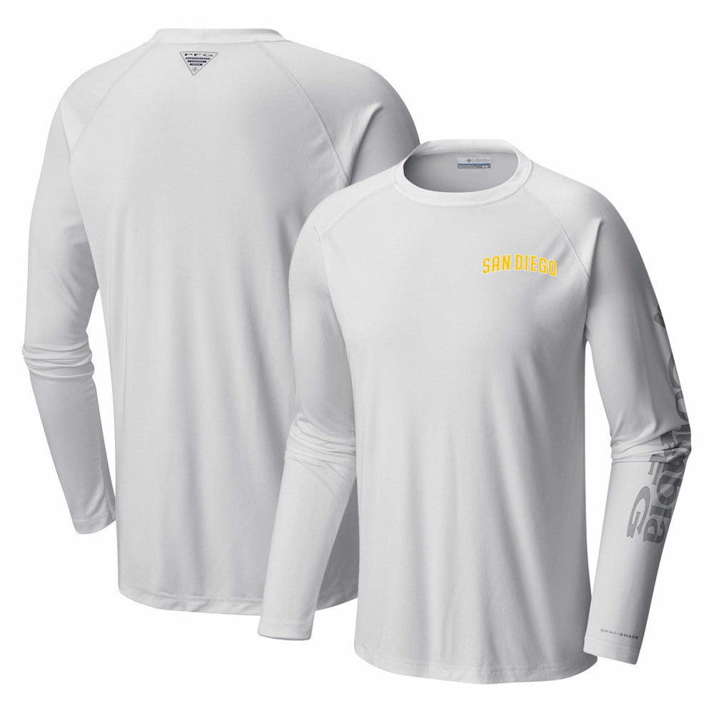 San Diego Padres Columbia Terminal Tackle Long Sleeve T-Shirt - MLB T-shirts