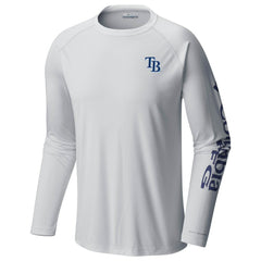Tampa Bay Rays Columbia Terminal Tackle Long Sleeve T-Shirt - MLB T-shirts