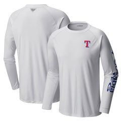 Texas Rangers Columbia Terminal Tackle Long Sleeve T-Shirt - MLB T-shirts
