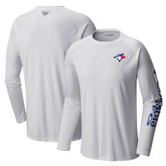 Toronto Blue Jays Columbia Terminal Tackle Long Sleeve T-Shirt - MLB T-shirts