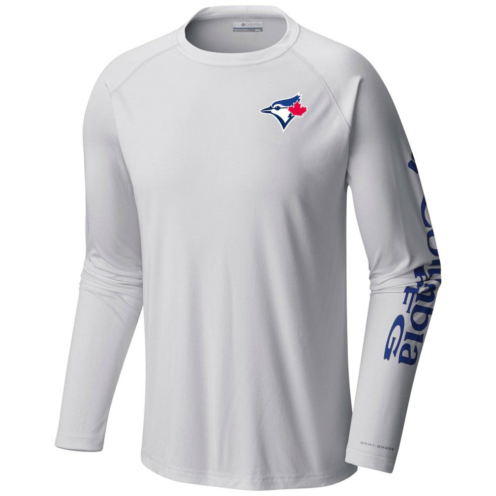 Toronto Blue Jays Columbia Terminal Tackle Long Sleeve T-Shirt - MLB T-shirts
