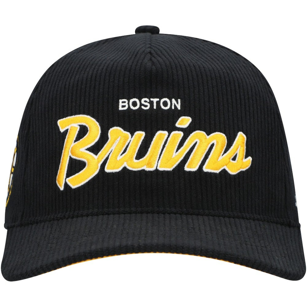 Boston Bruins '47 Crosstown Corduroy Hitch Adjustable Hat -  NHL Hats