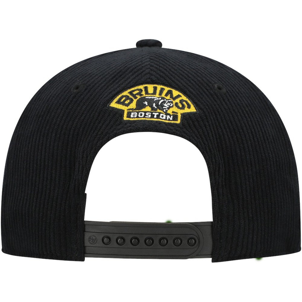 Boston Bruins '47 Crosstown Corduroy Hitch Adjustable Hat -  NHL Hats