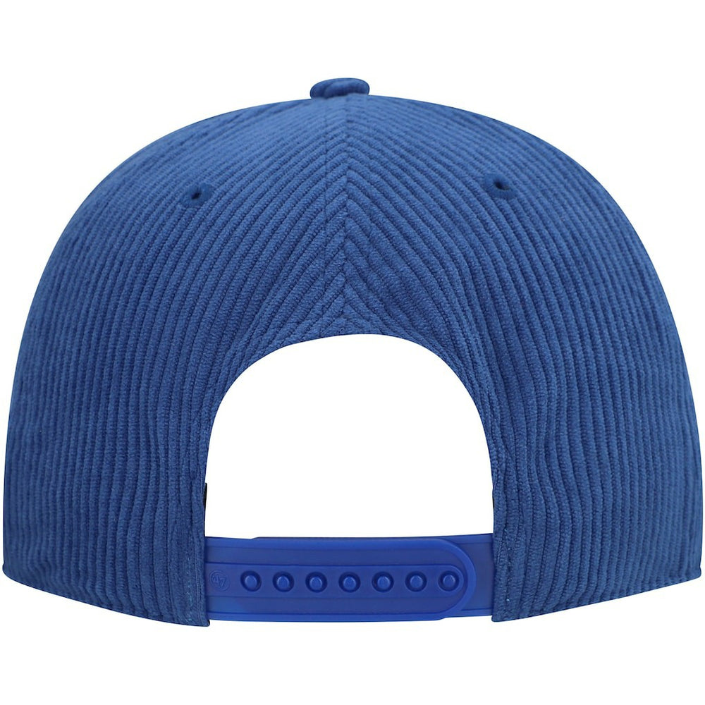 Royal Golden State Warriors '47 Double Header Sidepatch Cord Hitch Adjustable Hat sale | NBA