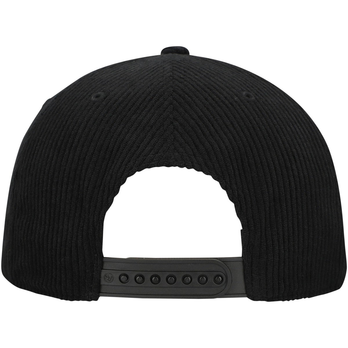 Black Miami Heat '47 Double Header Sidepatch Cord Hitch Adjustable Hat | NBA