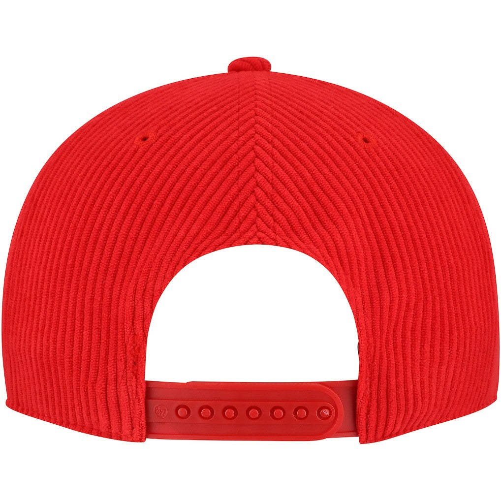 Red Chicago Bulls '47 Double Header Sidepatch Cord Hitch Adjustable Hat | NBA