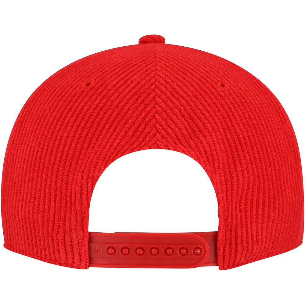 Red Chicago Bulls '47 Double Header Sidepatch Cord Hitch Adjustable Hat | NBA