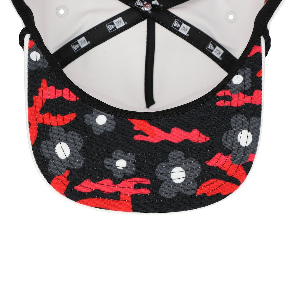 White Chicago Bulls Island Oasis Golfer Snapback Hat | NBA