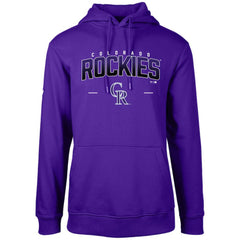 Colorado Rockies Levelwear Podium Doubleheader Pullover Hoodie - MLB Hoodies