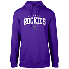 Colorado Rockies Levelwear Podium Team Arch Pullover Hoodie - MLB Hoodies