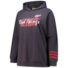 Detroit Red Wings Fanatics Women's Plus Size Lightweight Fleece Raglan Pullover Hoodie -  NHL Hoodies