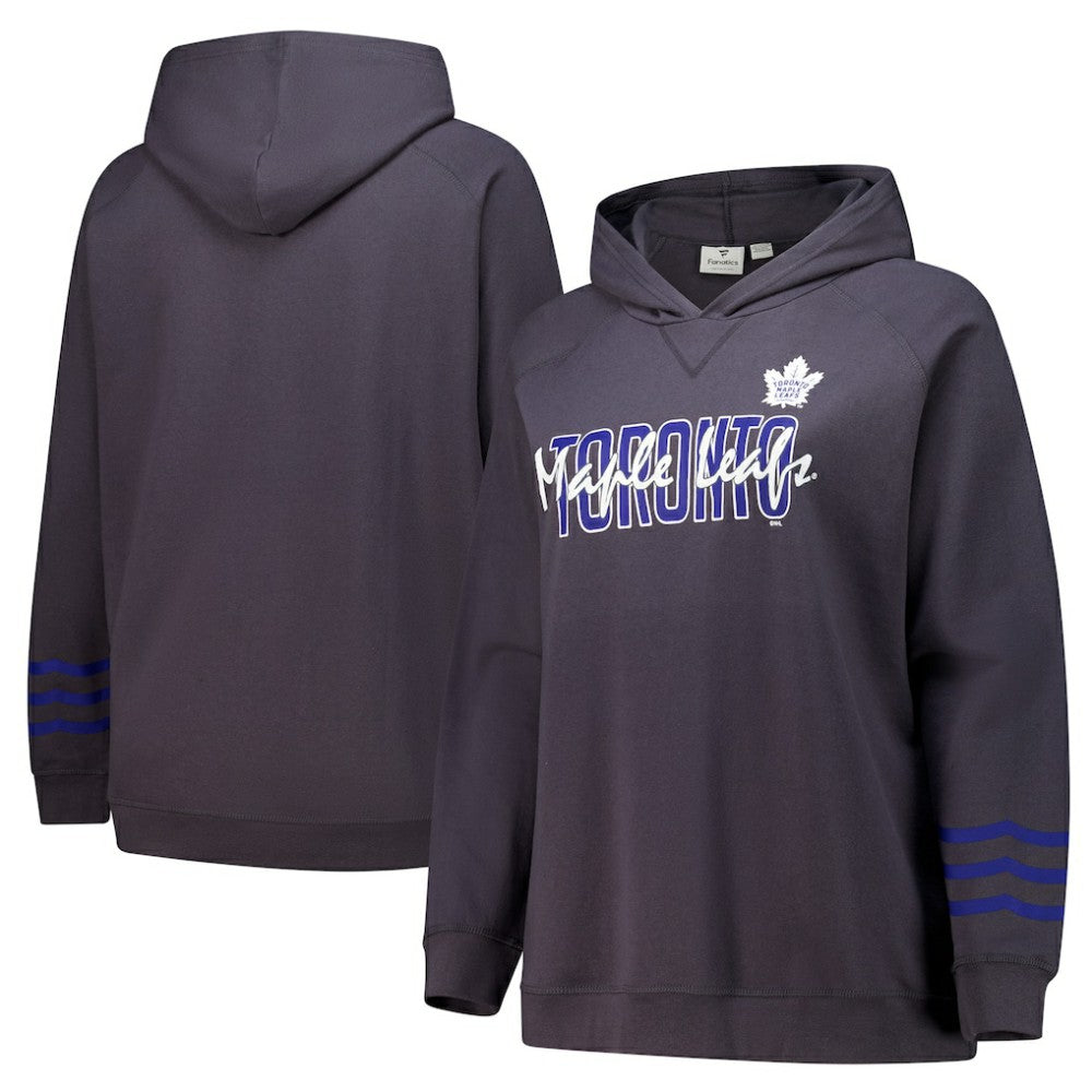 Toronto Maple Leafs Fanatics Women's Plus Size Lightweight Fleece Raglan Pullover Hoodie -  NHL Hoodies