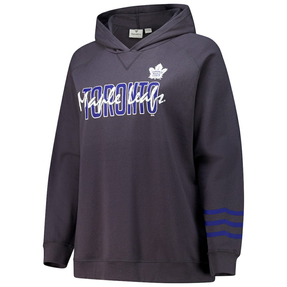 Toronto Maple Leafs Fanatics Women's Plus Size Lightweight Fleece Raglan Pullover Hoodie -  NHL Hoodies