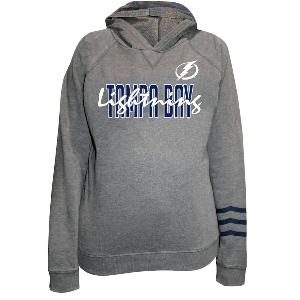 Tampa Bay Lightning Fanatics Women's Plus Size Lightweight Fleece Raglan Pullover Hoodie -  NHL Hoodies