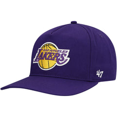 Purple Los Angeles Lakers '47 Core Logo Hitch Adjustable Hat | NBA