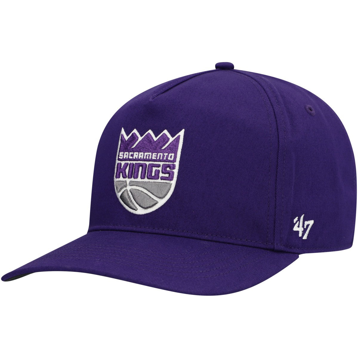 Purple Sacramento Kings '47 Core Logo Hitch Adjustable Hat | NBA