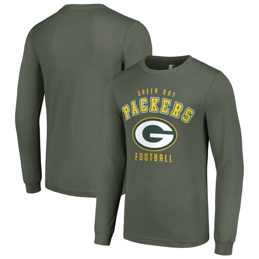 Green Bay Packers Starter Long Sleeve T-Shirt | NFL New