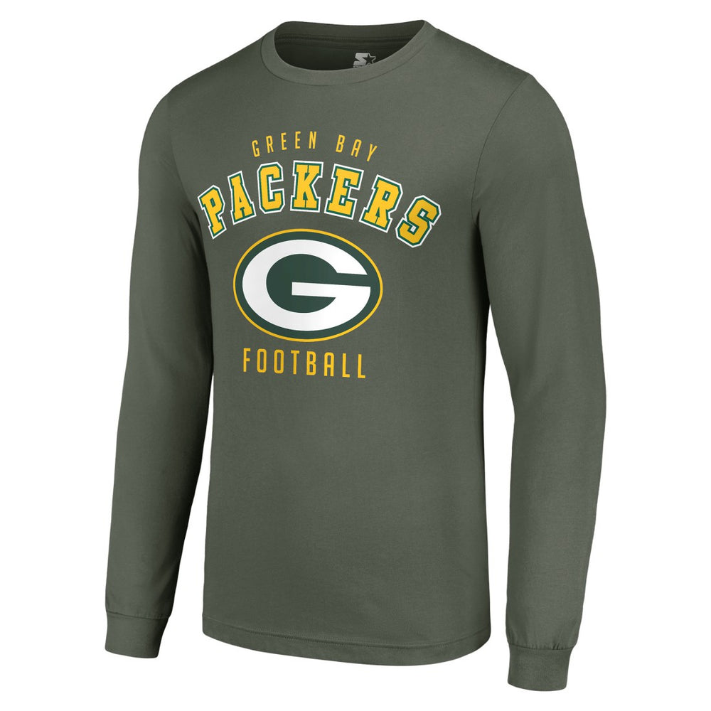 Green Bay Packers Starter Long Sleeve T-Shirt | NFL New